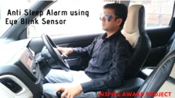 Anti sleep Alarm Engineering Project Using Eye Blink Sensor