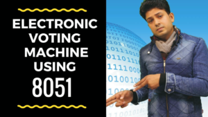 Electronic voting machine engineering project