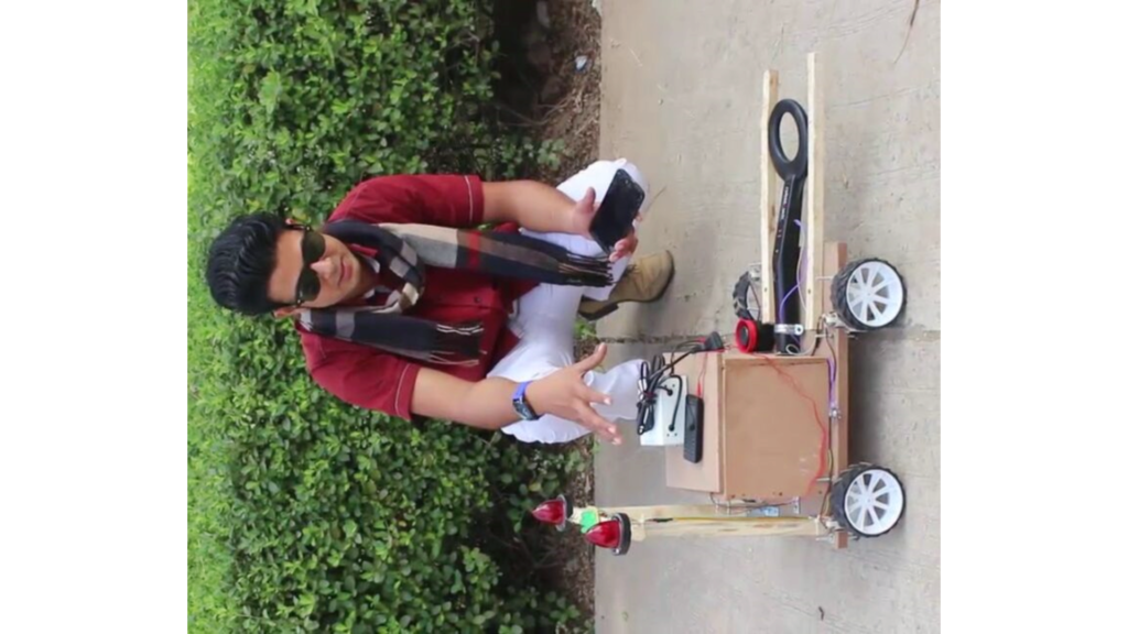 Metal Detector Robotic Vehicle