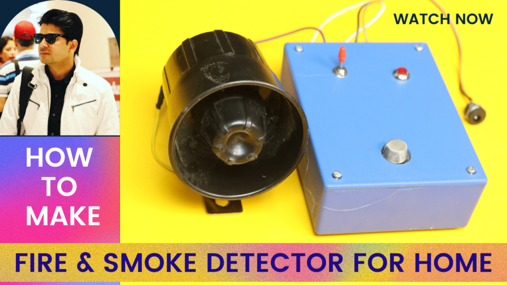 How to make Fire / Smoke Alarm for your Home – Circuits Bazaar - Electronics & Electrical Engineering Project Kits Online