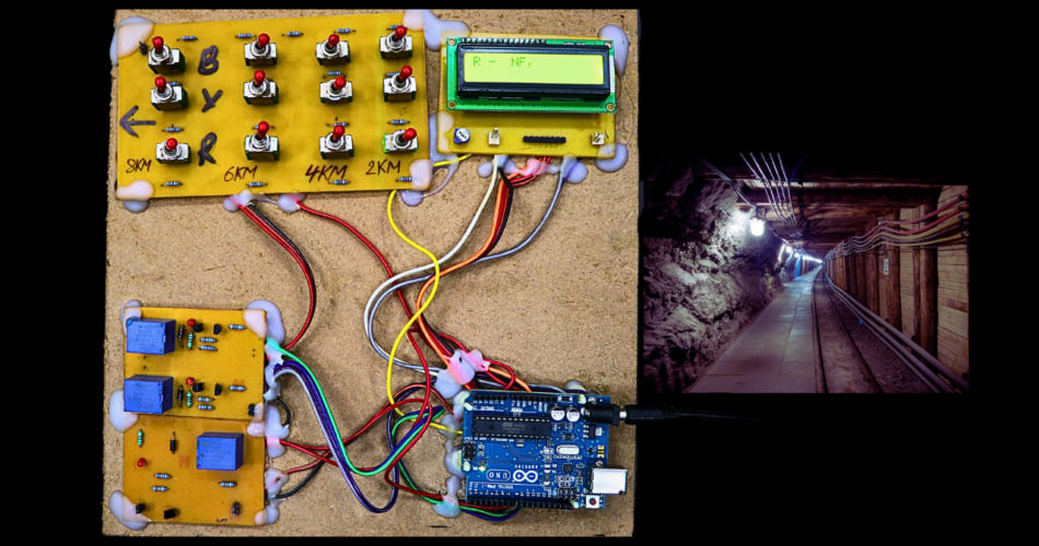 underground cable fault locator Project using arduino