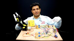 RF controlled Robotic Arm Engineering Project