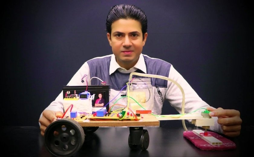 DIY Smart Floor Mopper: Perfect Final Year Engineering Project!