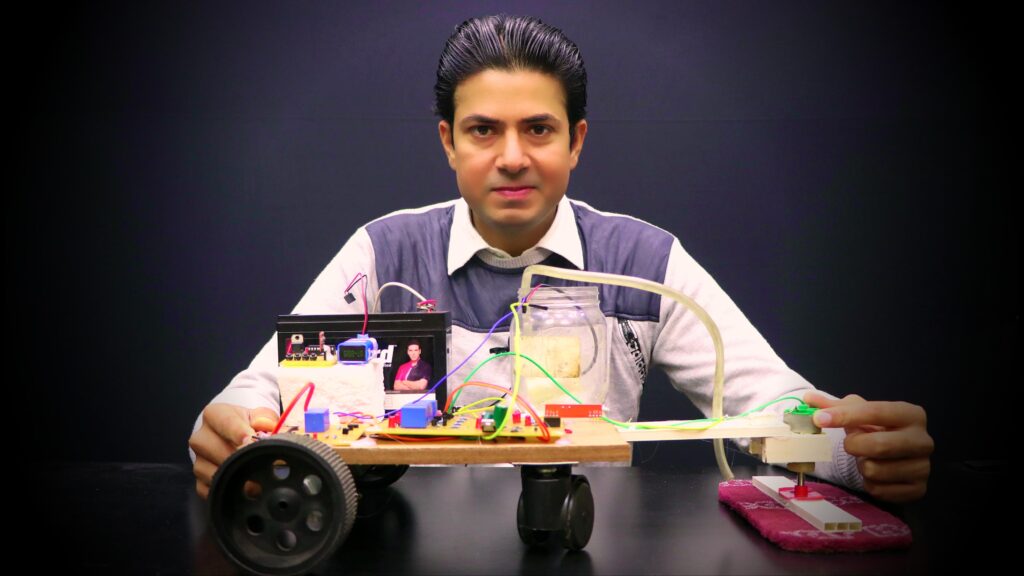 DIY Smart Floor Mopper: Perfect Final Year Engineering Project!