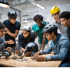 Alternative view of Smart Helmet Engineering Project