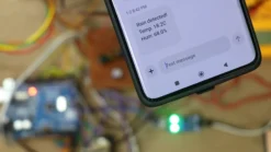 Alternative view of Next-Gen Dual Axis Solar Tracker with Environmental Monitoring Sensor  & SMS Alerts Engineering Project