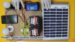 Cutting-Edge Solar Power Inverter Prototype Illustrating Renewable Energy Conversion Principles