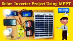 Advanced MPPT Solar Inverter Prototype for Electrical Engineering Students Demonstrating Renewable Energy Technology