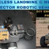 Wireless landmine and metal detection robot using Arduino for final year engineering project demonstration