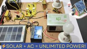 MPPT Hybrid Solar Inverter Project Kit