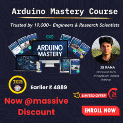 Arduino Mastery Course for taking you from beginner level to the pro level
