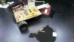 utomatic Wireless Controlled Smart Floor Cleaning Robot Internal Wiring