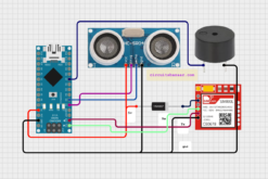 GSM Module SIM800L sending SMS alert