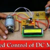 DC Motor Speed Control using Arduino PWM and TIP122 Transistor