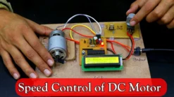 DC Motor Speed Control using Arduino PWM and TIP122 Transistor