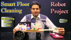 RF Controlled Cleaning Robot 8051 Microcontroller Board