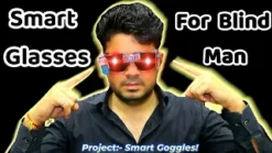 Smart Glasses for Blind Assistance with Ultrasonic Sensor and SMS Alert