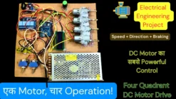 four quadrant dc motor speed control using potentiometer