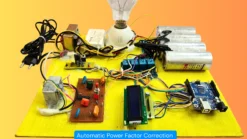 automatic power factor correction project using arduino hardware