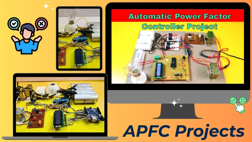 Automatic power factor correction APFC project variants using different controller technologies