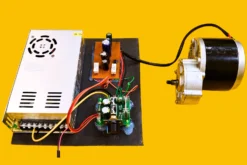 Home 42 Industrial DC Geared Motor Speed Control Project working model