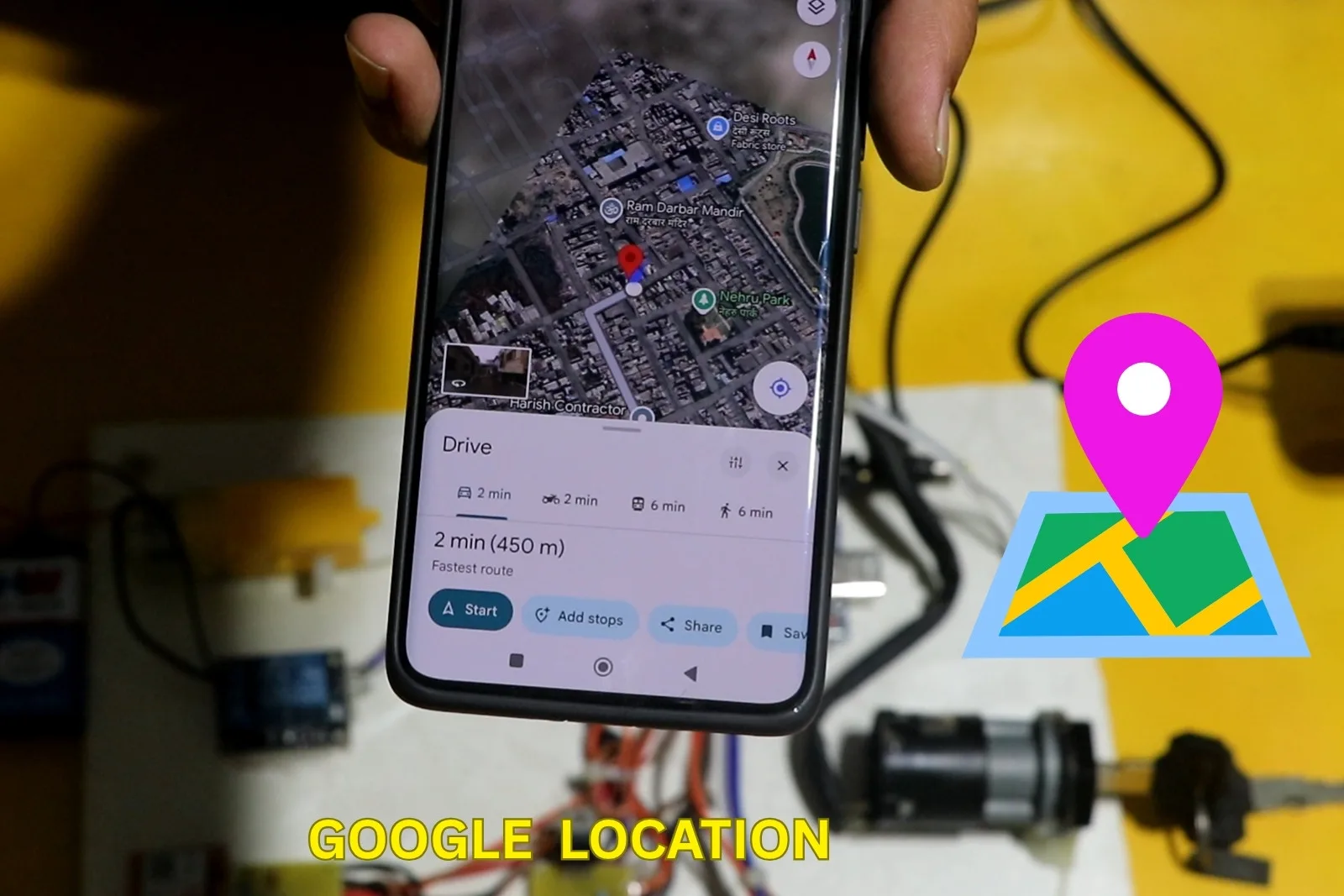 GSM SMS Notification Demo for Arduino Vehicle Security System